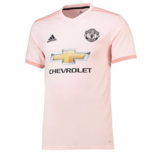 Футбольная футболка Manchester United Гостевая 2018 2019 лонгслив L(48)