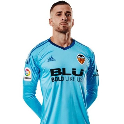 Вратарская футбольная форма Valencia Гостевая 2018 2019 лонгслив 4XL(58)