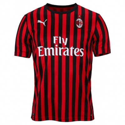 Футбольная футболка для детей Milan Домашняя 2019 2020 XL (рост 152 см)