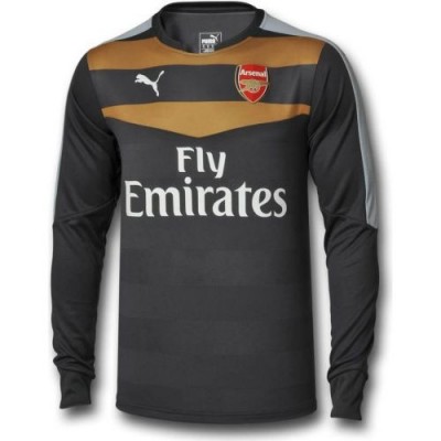Вратарская футбольная форма Arsenal Гостевая 2015 2016 лонгслив XL(50)