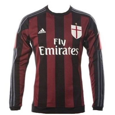 Футбольная форма Milan Домашняя 2015 2016 лонгслив 3XL(56)